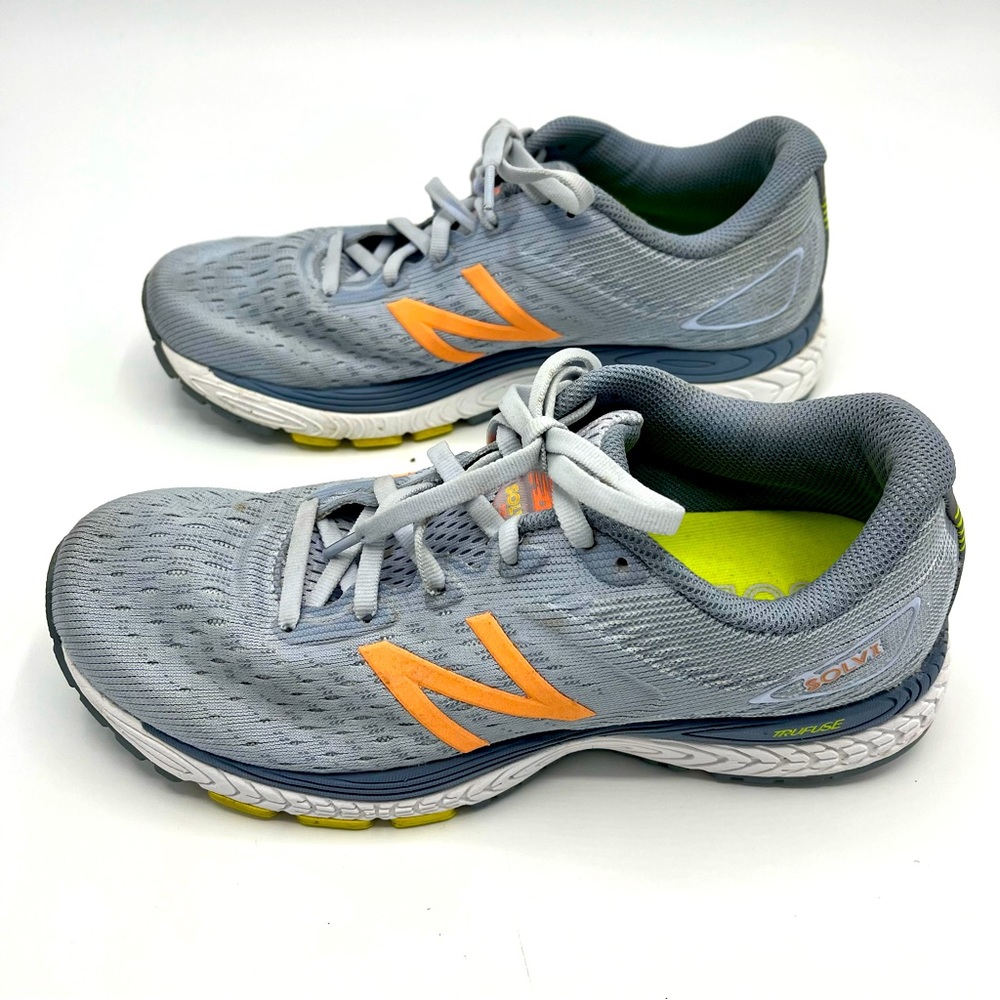 New Balance Solvi v2 Trufuse Women's Running Shoes Gray Pink WSOLVCM2 Size 8.5 B